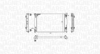 MAGNETI MARELLI BM1966 - Código de motor: BLB<br>Código de motor: BRE<br>Clase de caja de cambios: Caja de cambios manual, 6 marchas<br>Longitud de red [mm]: 635<br>Ancho de red [mm]: 396<br>Profundidad de red [mm]: 32<br>Tipo radiador: Aletas refrigeración unidas mecánicamente<br>