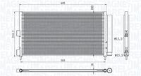 MAGNETI MARELLI BC881 - Condensador, aire acondicionado