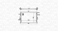 MAGNETI MARELLI BM1577 - Radiador, refrigeración del motor