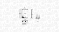 MAGNETI MARELLI BR065 - Artículo complementario / información complementaria 2: sin conducto<br>Vehículo con dirección a la izquierda / derecha: para vehic. dirección izquierda<br>Longitud de red [mm]: 201<br>Ancho de red [mm]: 147<br>Profundidad de red [mm]: 32<br>Material depósitos de agua (radiador): Aluminio<br>Material aletas refrigeradoras: Aluminio<br>Tipo radiador: Aletas refrigeración soldadas<br>