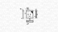 MAGNETI MARELLI BR442 - Artículo complementario / información complementaria 2: con conducto<br>Vehículo con dirección a la izquierda / derecha: para vehic. dirección izquierda<br>Longitud de red [mm]: 160<br>Ancho de red [mm]: 178<br>Profundidad de red [mm]: 26<br>Material depósitos de agua (radiador): Aluminio<br>Material aletas refrigeradoras: Aluminio<br>Tipo radiador: Aletas refrigeración soldadas<br>