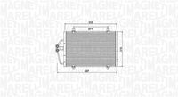 MAGNETI MARELLI BC784 - Condensador, aire acondicionado