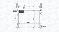 MAGNETI MARELLI 350213209200 - Radiador, refrigeración del motor