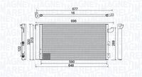 MAGNETI MARELLI BC857 - Condensador, aire acondicionado