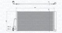 MAGNETI MARELLI BC861 - Condensador, aire acondicionado