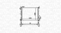 MAGNETI MARELLI BM1603 - Radiador, refrigeración del motor