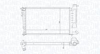 MAGNETI MARELLI BM1884 - Radiador, refrigeración del motor