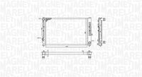 MAGNETI MARELLI BM1999 - Radiador, refrigeración del motor