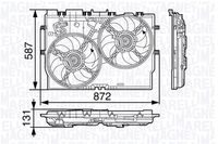 MAGNETI MARELLI MTC584AX - Ventilador, refrigeración del motor