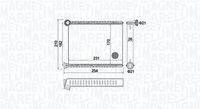 MAGNETI MARELLI BR473 - Radiador de calefacción