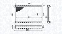 MAGNETI MARELLI BR504 - Radiador de calefacción