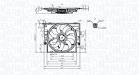 MAGNETI MARELLI MTC829AX - Ventilador, refrigeración del motor