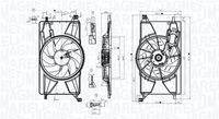 MAGNETI MARELLI MTC834AX - Ventilador, refrigeración del motor