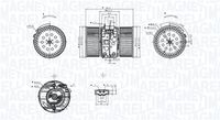 MAGNETI MARELLI MTE748AX - Ventilador habitáculo