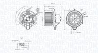 MAGNETI MARELLI MTE752AX - Ventilador habitáculo