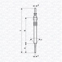 LUCAS LP174 - año construcción hasta: 06/2012<br>Código de motor: N57 D30 B<br>Número de piezas necesarias: 6<br>Tensión [V]: 7<br>Técnica conexión: Pin Type<br>Medida de rosca: M10 x 1.00<br>Ancho de llave: 10<br>Longitud 1 [mm]: 134,1<br>Longitud 2 [mm]: 28,5<br>