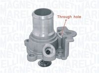 GATES TH46782G1 - Temperatura de abertura [°C]: 82<br>Material junta: EPDM (Ethylen-Propylen-Dien-Caucho)<br>Peso [kg]: 0,354<br>Artículo complementario / información complementaria 2: con junta tórica<br>Tipo de cárter/carcasa: con carcasa (cárter)<br>