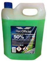 RECOFICIAL ORG50V12 - REC ANTICONGELA G12++50% VERDE