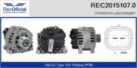  20151070 - REC ALTERNADOR CITROEN, PSA TG15C053