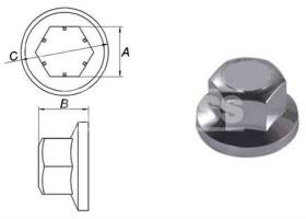 CARPRISS 6201520 - TAPON TORNILLO RUEDA 32 H33,559 AB