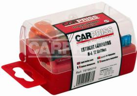 CARPRISS 79780210 - ESTUCHE JUEGO LAMPARAS H4 12 VOLTIO