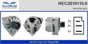  20101150 - REC ALTERNADOR MERCEDES-BENZ