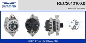  20121000 - REC ALTERNADOR OPEL