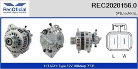  20201560 - REC ALTERNADOR OPEL