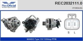  20321110 - REC ALTERNADOR HYUNDAI