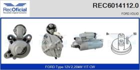  60141120 - REC ARRANQUE FORD,VOLVO