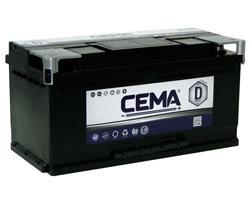 CEMA CB95.0 - BATERIA 95AH POSITIVO DERECHA  35CM