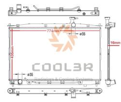 COOL3R 1421064 - RAD. HYUNDAI - SANTA FE II (CM) 2.2 CRDI AUT.